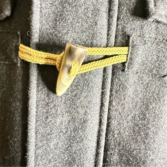 Nautica Charcoal Gray Wool Toggle Pea Coat Men’s XL - Picture 8 of 16